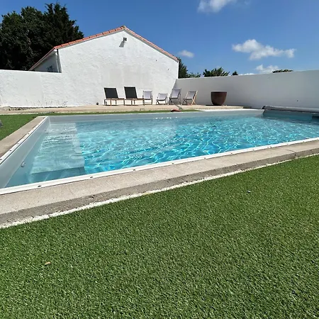 Βίλα Longere Pornicaise Avec Piscine Chauffee *
